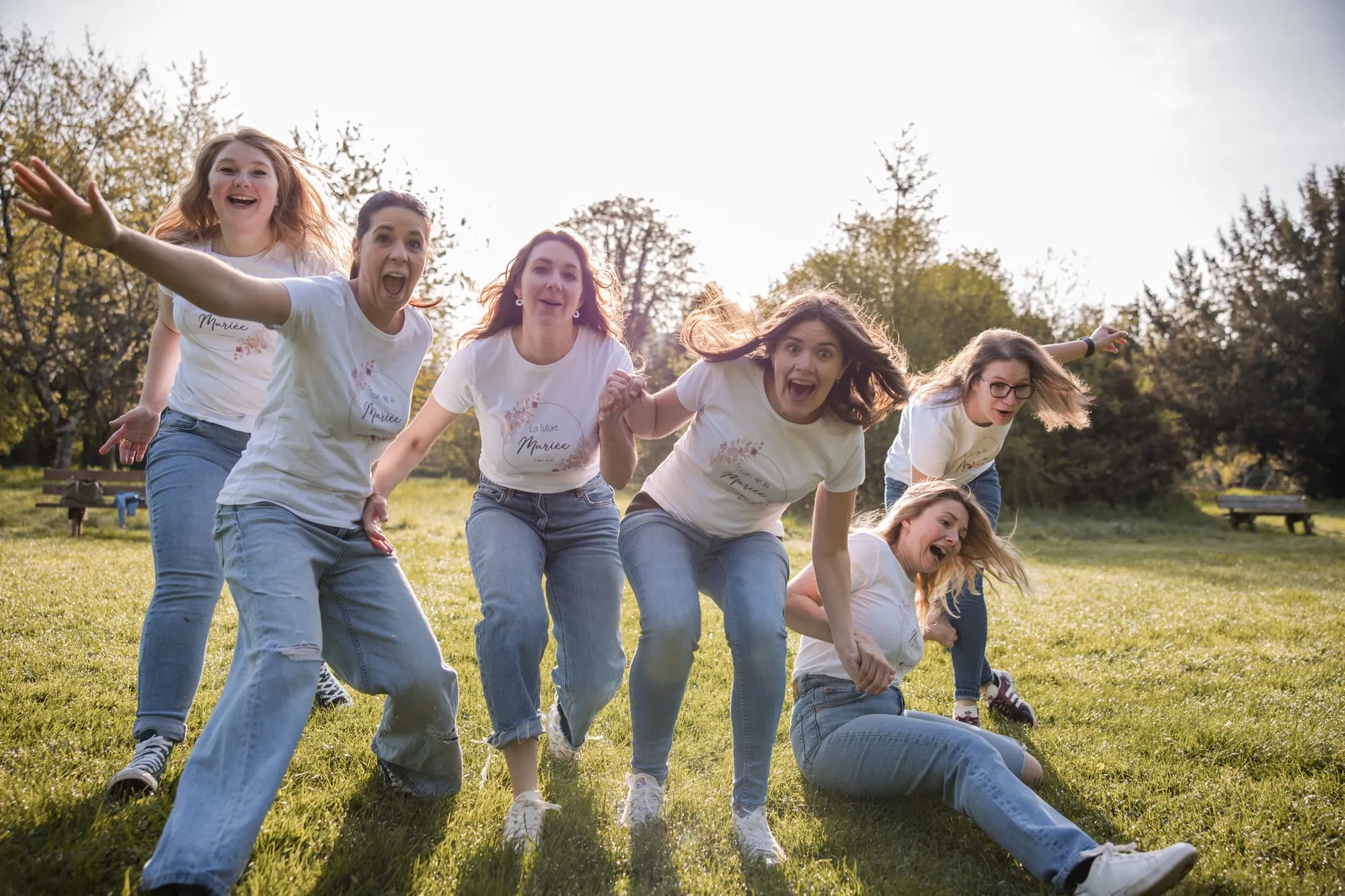 Amies réunies pour un EVJF à Troyes