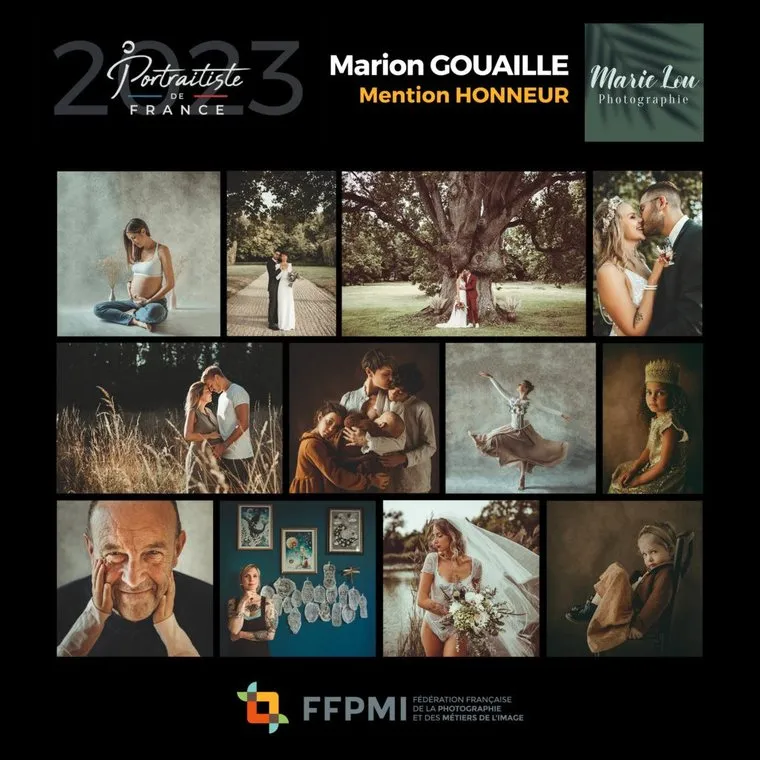 Distinction Portraitiste de France 2023, Mention Honneur, 1ère place ex æquo