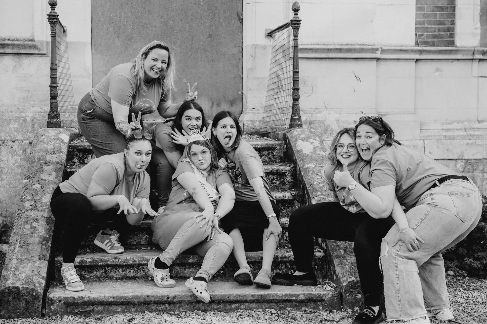 Séance photo d'enterrement de vie de jeune fille entre amies, photographie 10
