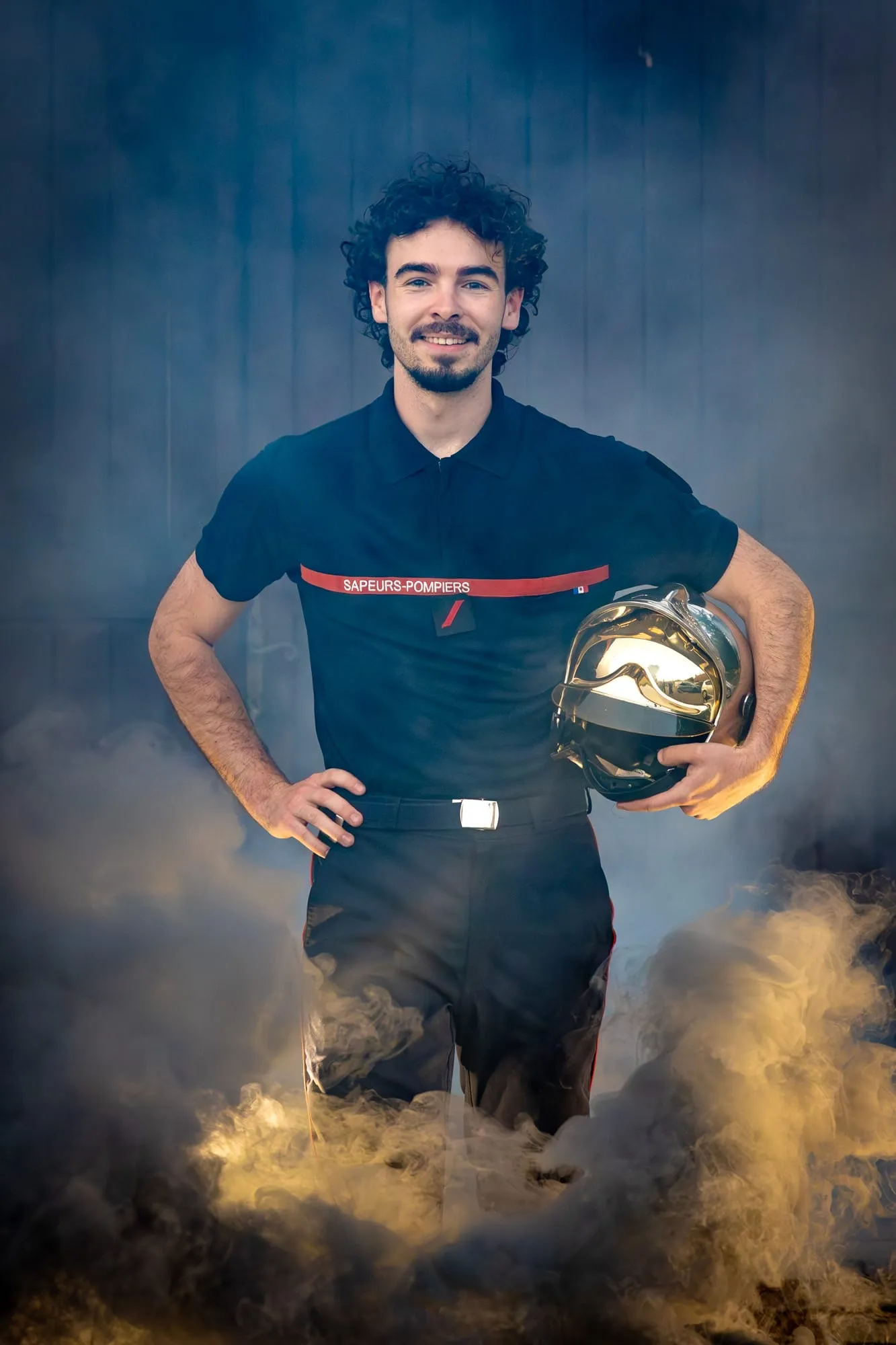 CPI Verrières (Portraits de sapeurs-pompiers), photographie de Marie Lou, photographe à Troyes